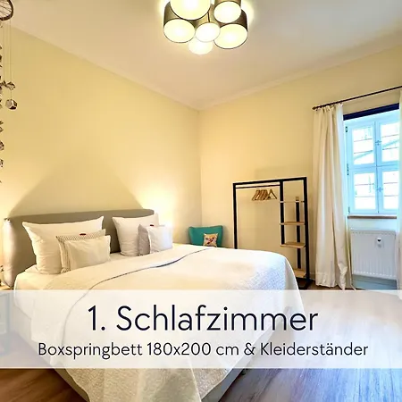 Hinterburg - Grosses Burgen-apartment Mit 4 Schlafzimmern & 2 Baedern - Ideal Fuer Familien Und Gruppen, Inklusive Kostenloser Parkplaetze, Aufzug Und Garten Lejlighed Schlitz