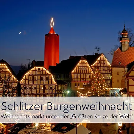 Hinterburg - Grosses Burgen-apartment Mit 4 Schlafzimmern & 2 Baedern - Ideal Fuer Familien Und Gruppen, Inklusive Kostenloser Parkplaetze, Aufzug Und Garten Lejlighed Schlitz