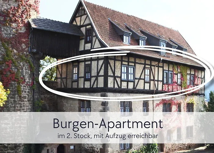 Hinterburg - Großes Burgen-apartment Mit 4 Schlafzimmern&2 Bädern - Ideal Für Familien Und Gruppen, Inklusive Kostenloser Parkplätze, Aufzug Und Garten Apartamento Schlitz