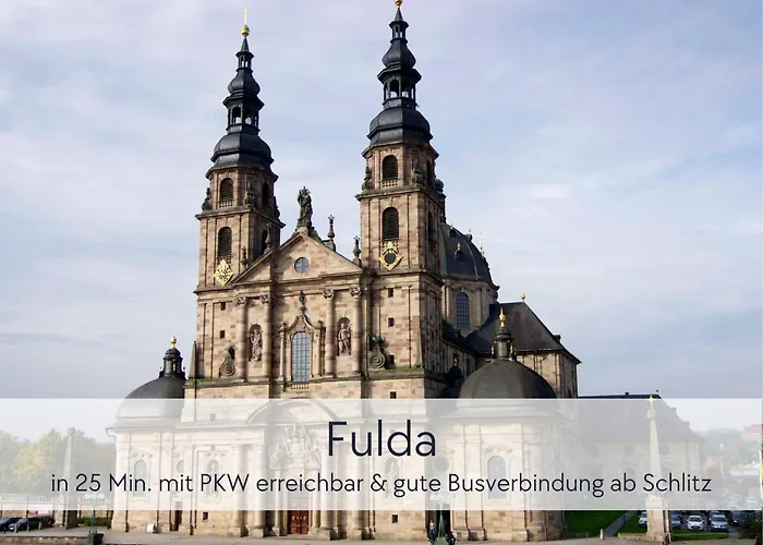 Hinterburg - Großes Burgen-apartment Mit 4 Schlafzimmern&2 Bädern - Ideal Für Familien Und Gruppen, Inklusive Kostenloser Parkplätze, Aufzug Und Garten * Schlitz
